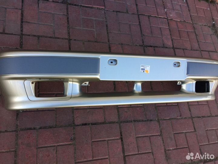 Ваз 2114 бампер передний цвет нефертити с полосой