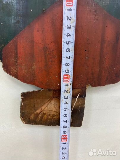 Икона. иоанн богослов. распятие С предстоящими