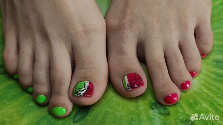 Педикюр мужской женский, подология, титановая нить