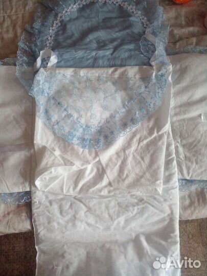 Конверт на выписку для мальчика весна осень