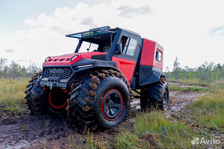 Новый вездеход, болотоход Tinger TF4