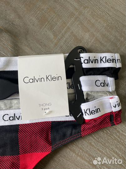 Calvin Klein новые трусы стринги оригинал