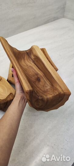 Ваза деревянная #5