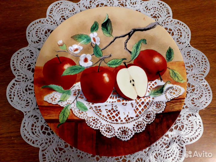 Тарелка большая с лопаткой