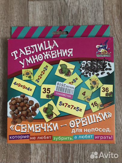 Таблица умножения