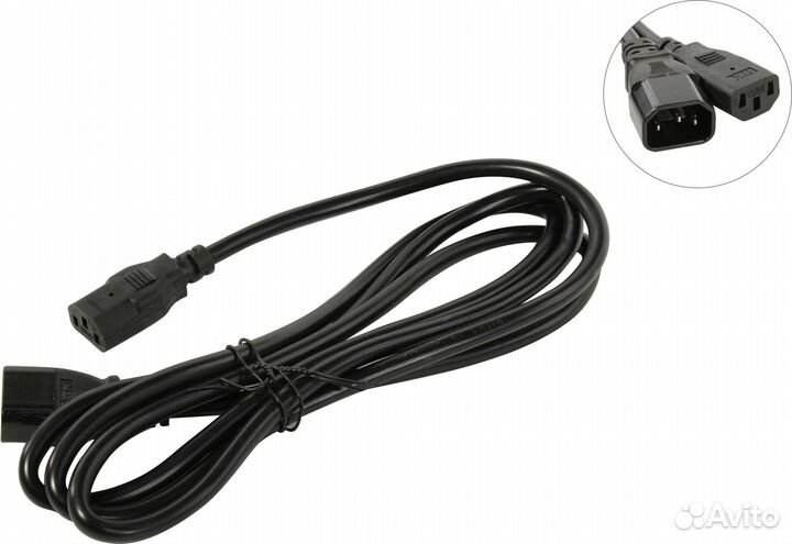 Кабель силовой ITK PC-C13C14-2M