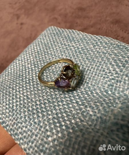 Золотое кольцо женское заводское