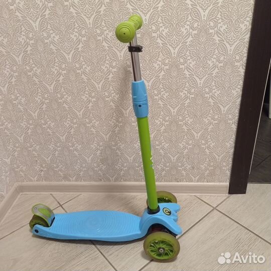 Самокат детский трехколесный бу