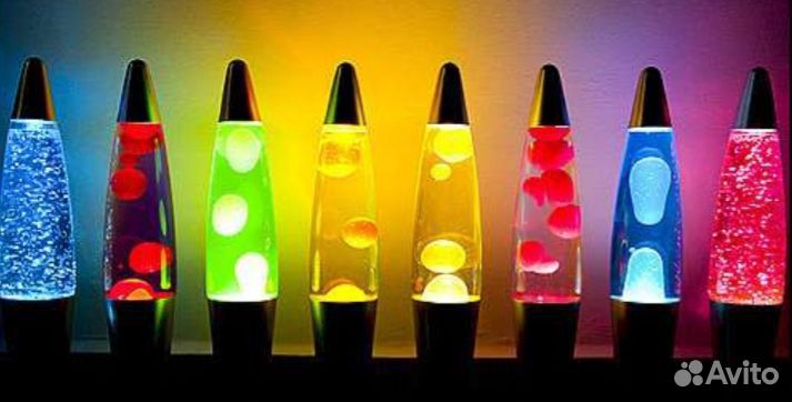 Лампа Лава 3 вида