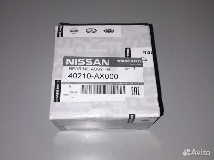 Подшипник перед ступицы nissan march/cube/note/REN