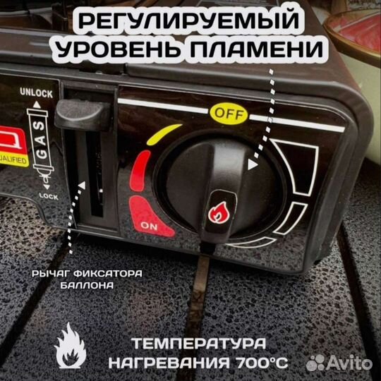 Плита газовая туристическая