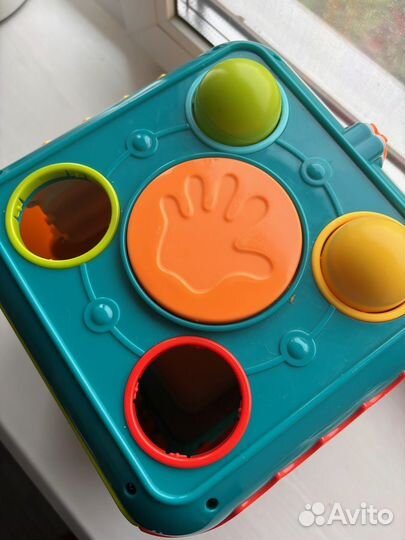 Бизиборд куб музыкальный