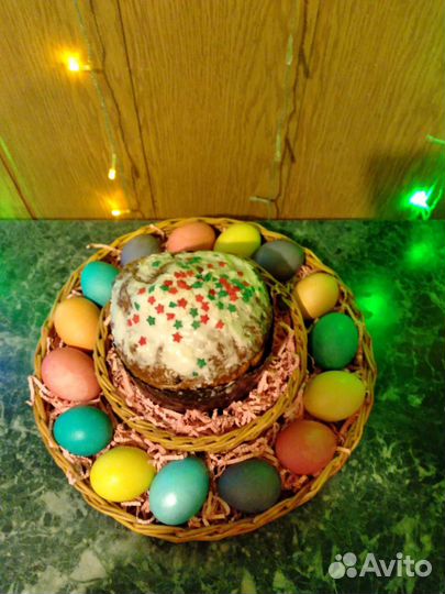 Блюдо пасхальное из эколозы