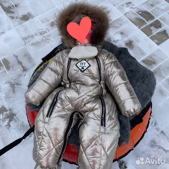 Комбинезон зимний 80