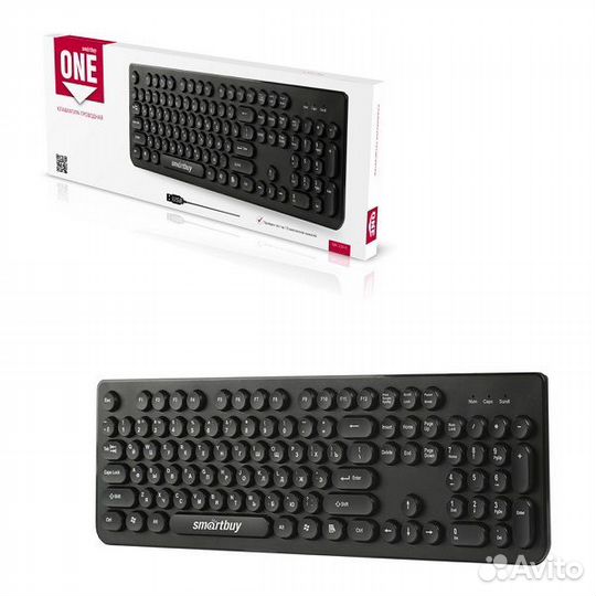 Клавиатура проводная USB (226) чёрная