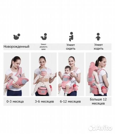 Рюкзак переноска кенгуру Leotex