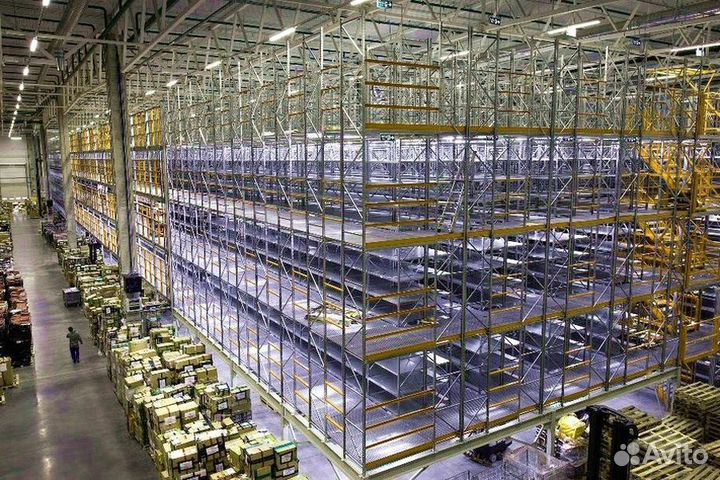 Мезонин для склада Мезонинные стеллажи