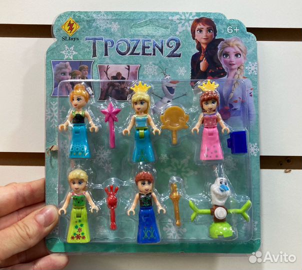 Лего фигурки Холодное сердце 6 в 1