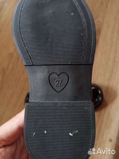 Туфли для девочки 27 размер