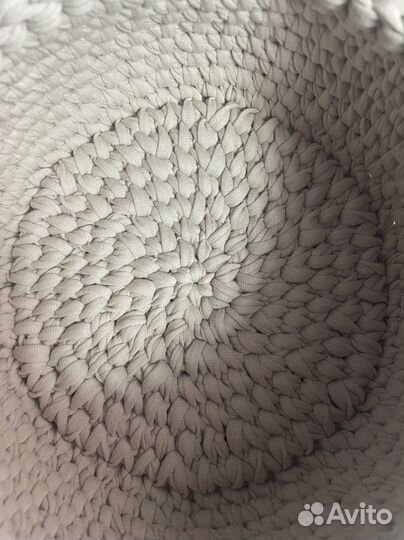 Набор вязаных корзин 2 шт