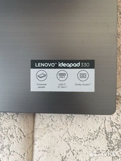 Ноутбук lenovo ideapad 330
