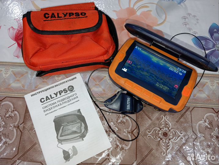 Подводная камера calypso. В подарок эхолот