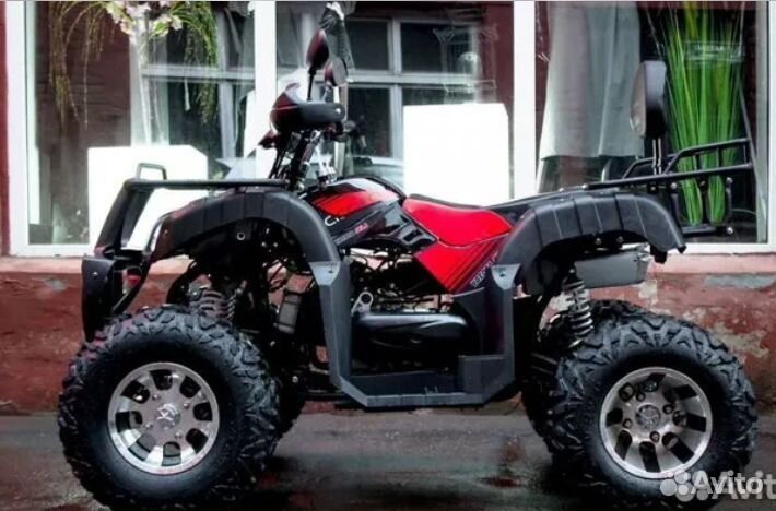 Квадроцикл Yacota Sela 200 Pro красный