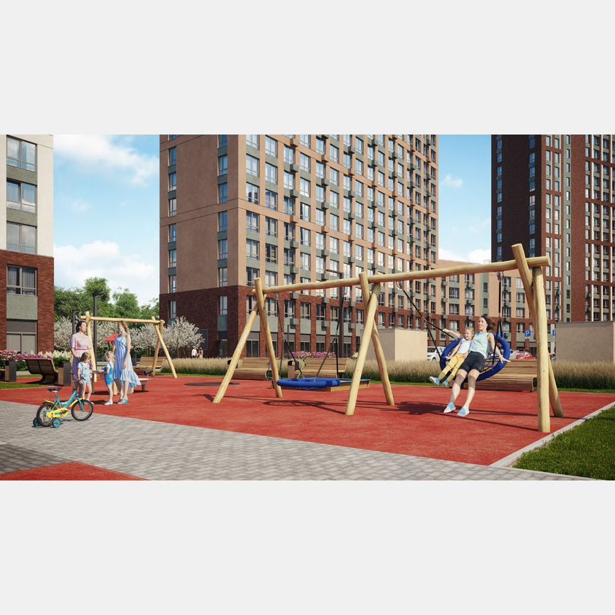 1-к. квартира, 33,1 м², 9/24 эт.