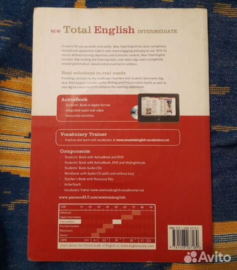 Учебник new Total English intermediate