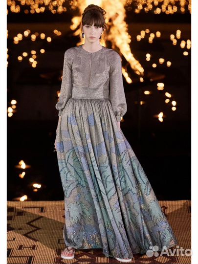 Платье 46 размер показ Christian Dior оригинал