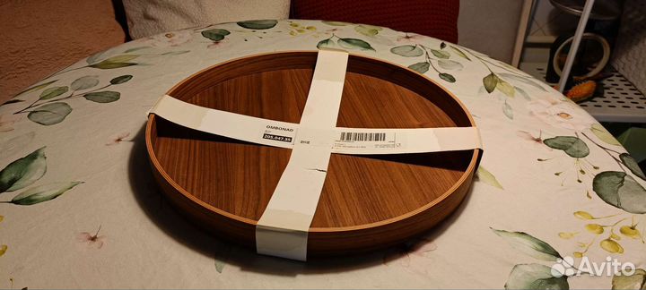 Поднос грецкий орех икеа оригинал