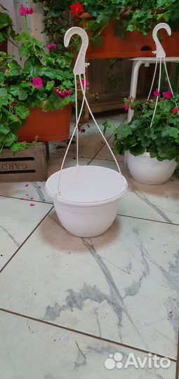 Кашпо горшок для цветов б.у