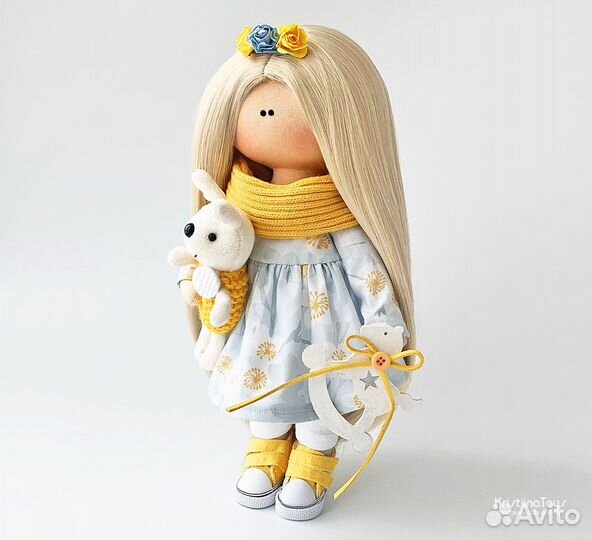 Ручная работа. Кукла 28 см