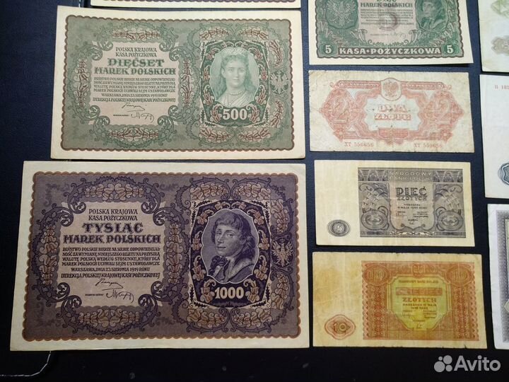 Банкноты Польши