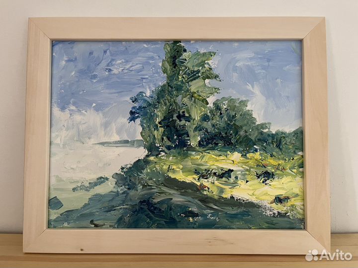 Картина пейзаж холст масло
