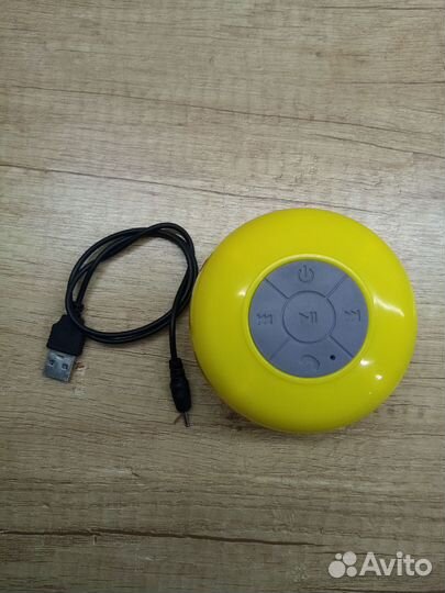 Влагозащищённая Bluetooth колонка BTS-6 для душа