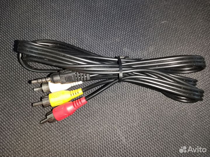 Кабель 3RCA - Jack 3.5