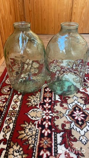 Бутыль стеклянная 5 литров