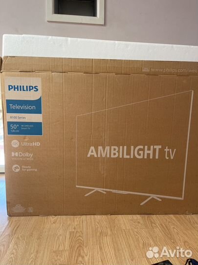 Телевизор philips 50pus8108 60