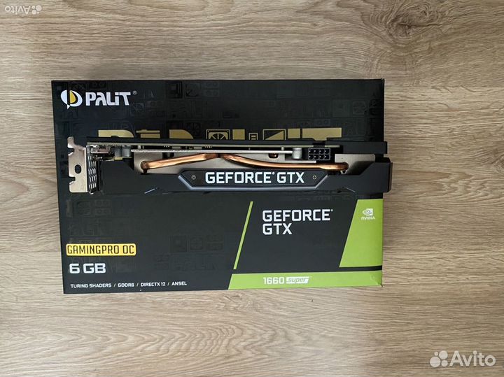 Видеокарта gtx 1660 super