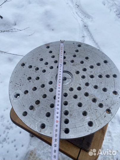 Планшайба на токарный патрон