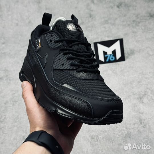 Кроссовки nike air max 90 зимние с мехом