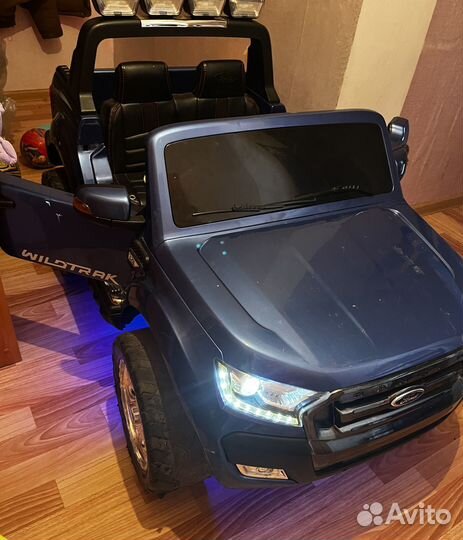 Мощный Детский электромобиль двухмест ford renger