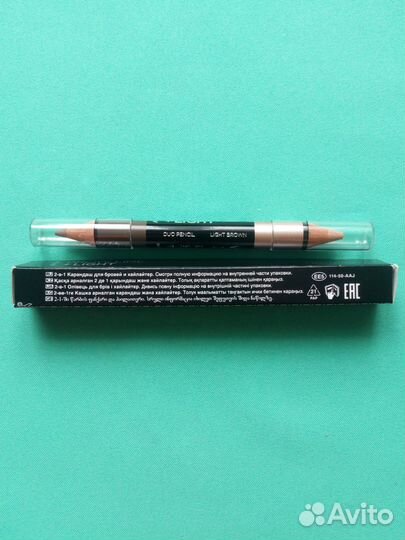 2в1 карандаш для бровей и хайлайтер Avon Light bro