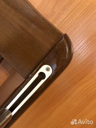 Кроватка дет.из натур. дерева(колесо,качалка,ящик)