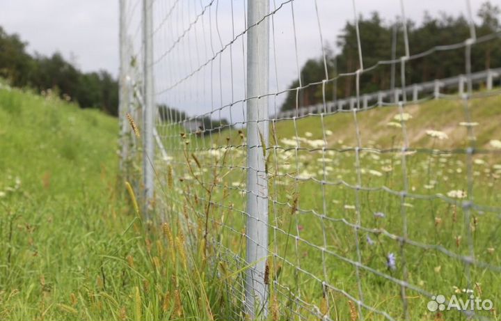 Сетка для ограждений, шарнирная 50метров