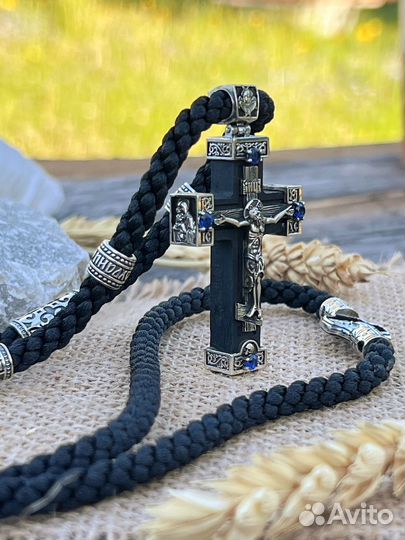 Крест серебряный