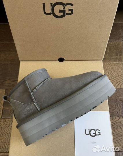 Ugg ultra mini platform Угги женские на платформе