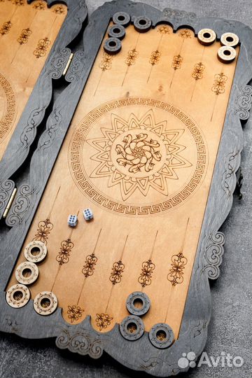 Нарды большие с чехлом именные