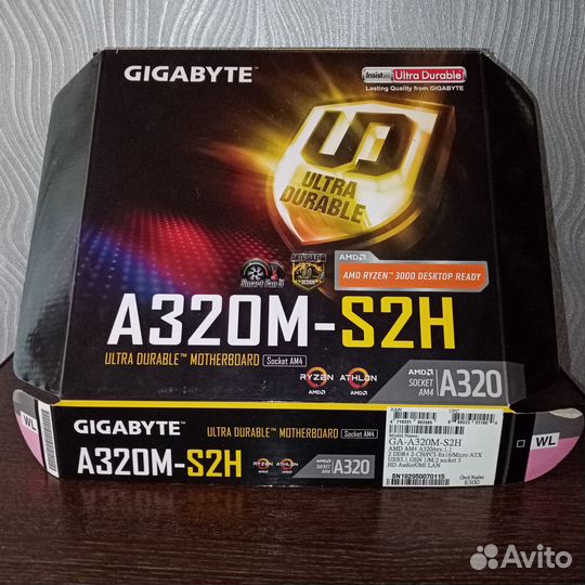 Процессор+мат.плата Ryzen5 3500 + Gig A320M S2H